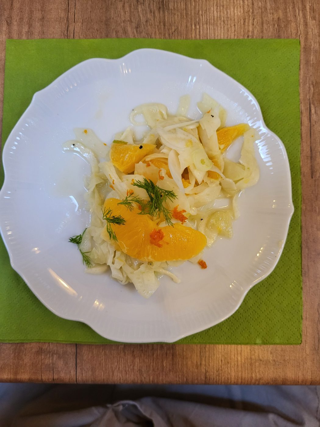 Salade de fenouil à l’orange